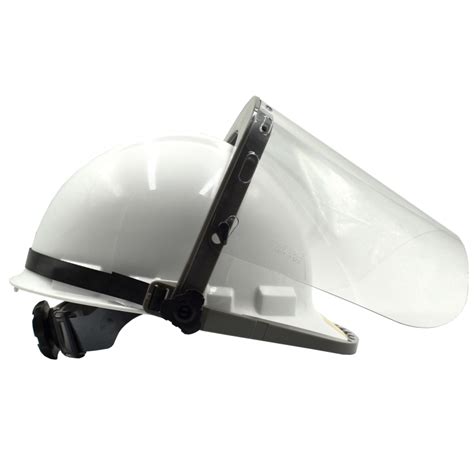 hard hat face shield bracket